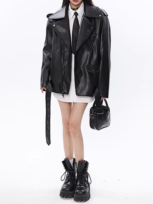 Women's Leather Coat