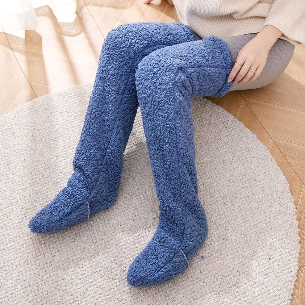 Over Knee High Fuzzy Winter Long Socks
