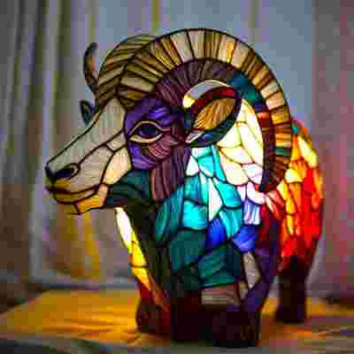 3D Colored Animal Light Desk Lamp Home Decoration
