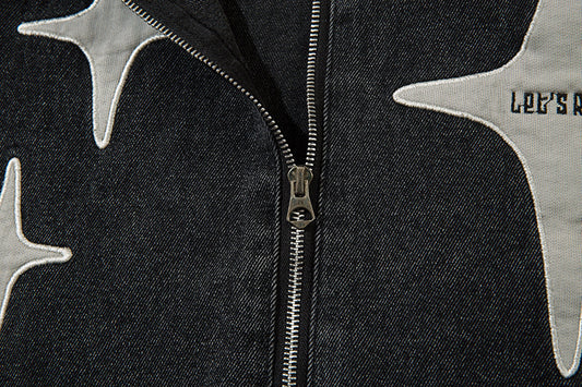 Street Retro Denim Jacket