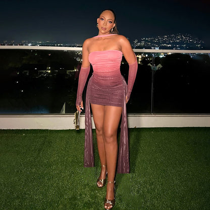 Women's Clothing Halter Dress Outfit