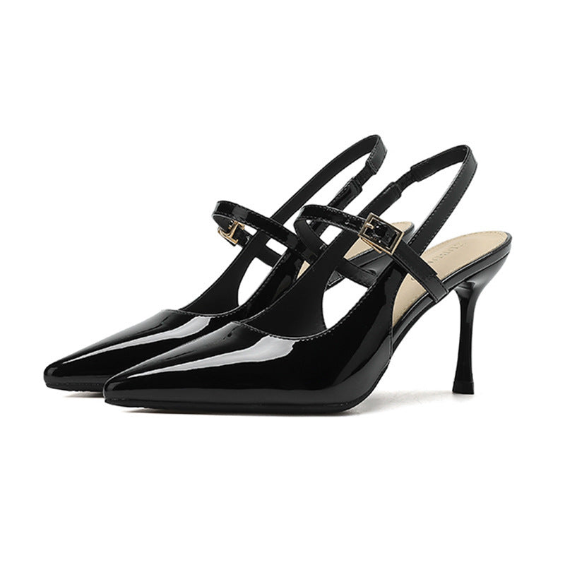 French Pointed Toe High Heels