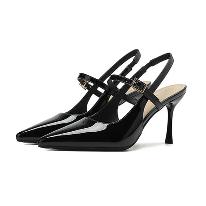 French Pointed Toe High Heels