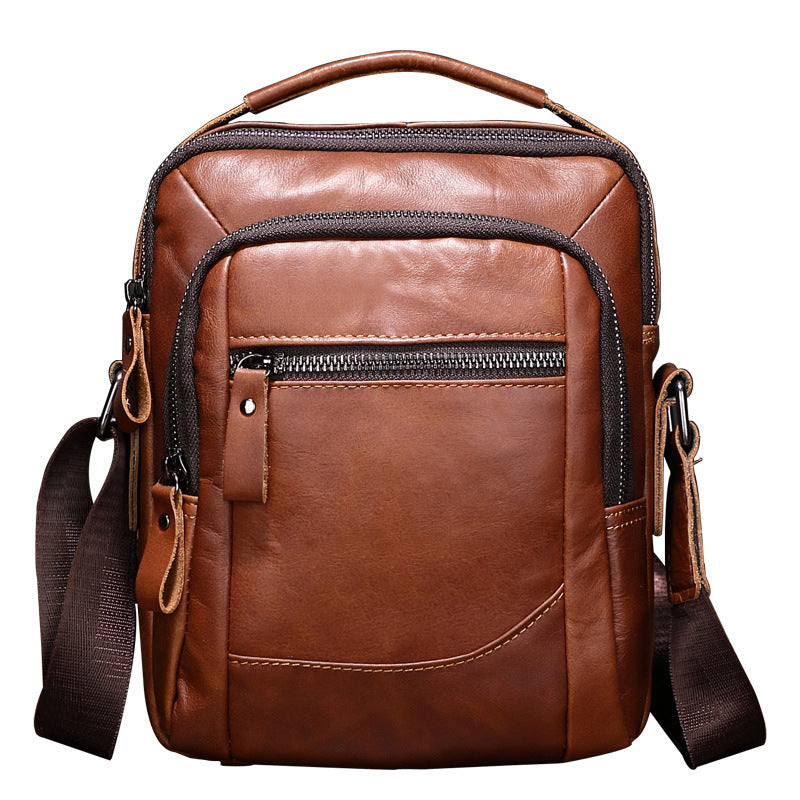 One Shoulder Business Multifunction Soft Leather bag