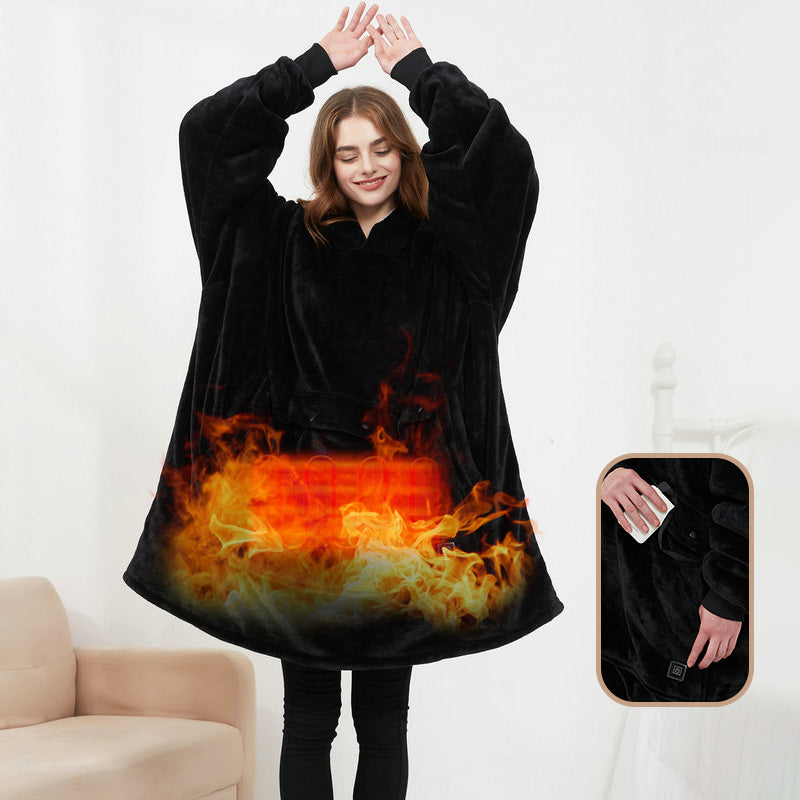 USB Heated Wearable Oversized Blanket