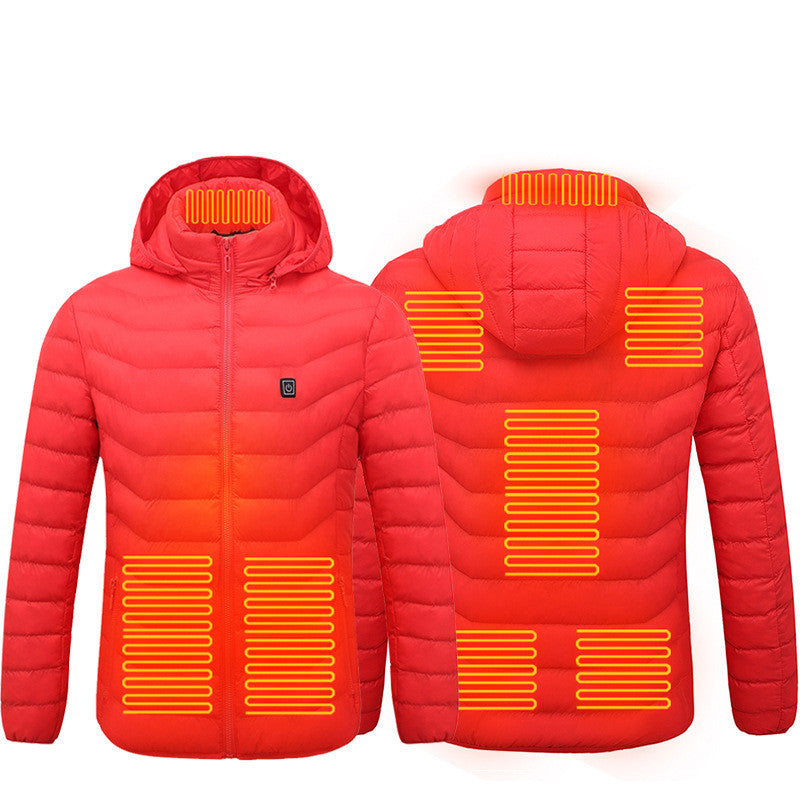 Winter USB Electric Cotton Heating Jacket