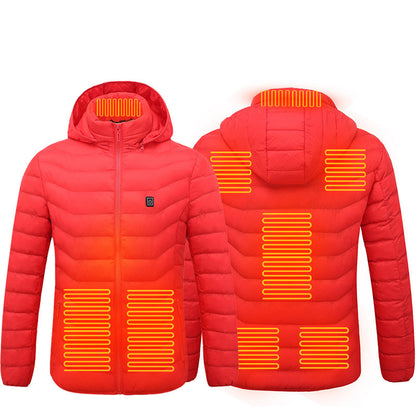 Winter USB Electric Cotton Heating Jacket