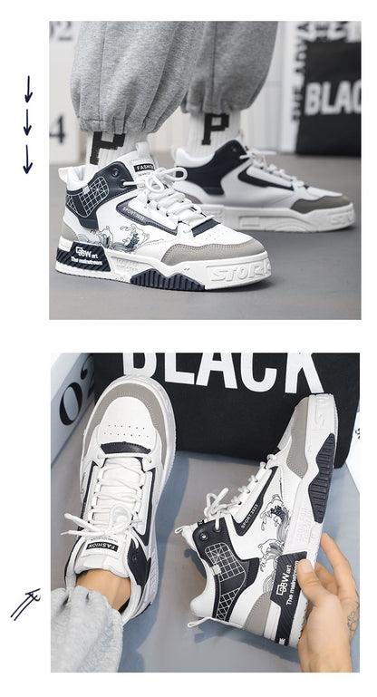 Borad Summer Casual Sports High-top Trendy Shoes