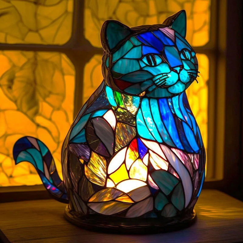 3D Colored Animal Light Desk Lamp Home Decoration
