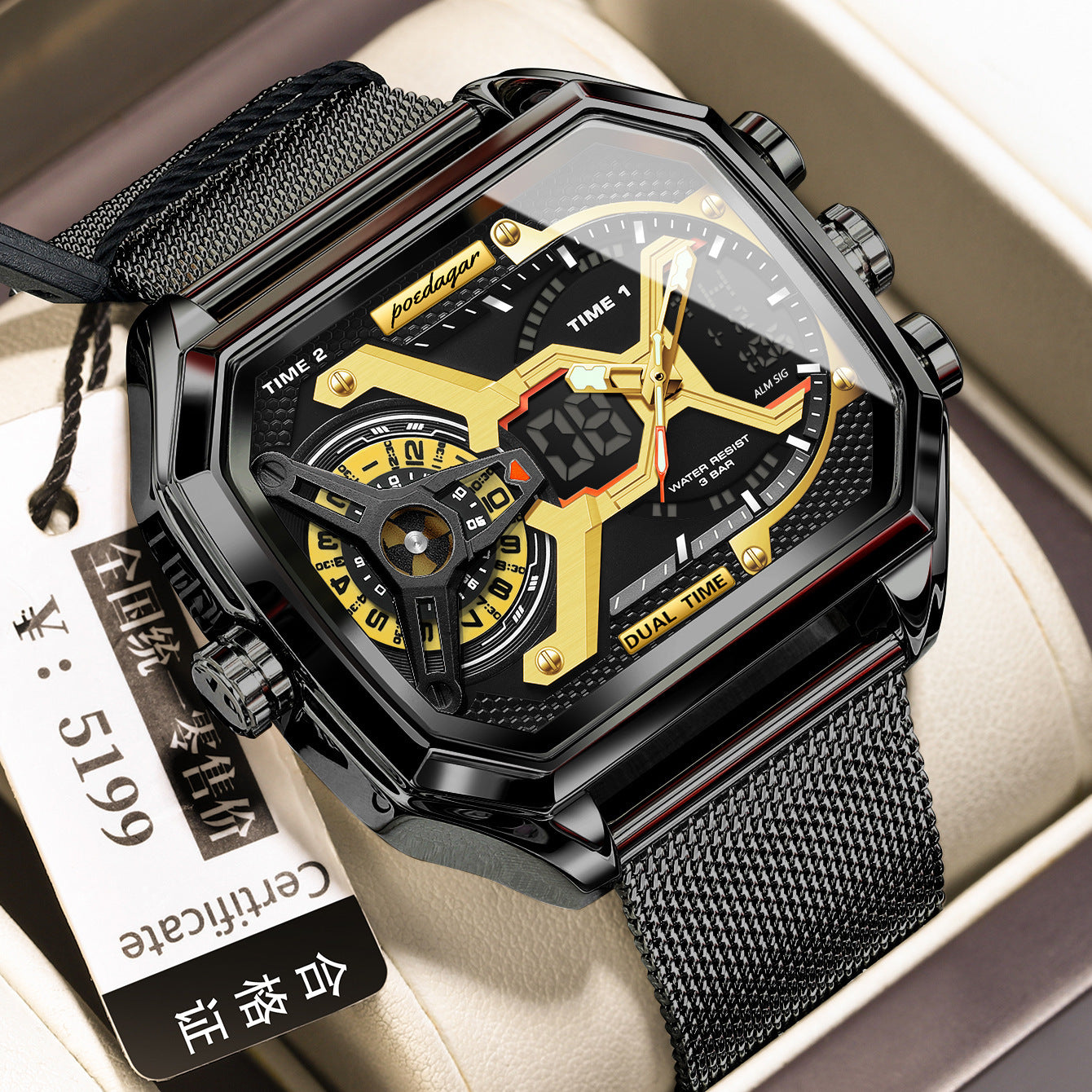 Waterproof Luminous Men's Watch