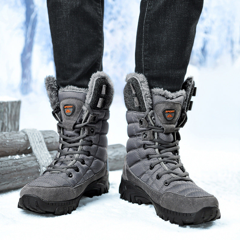 Northeast Plus Size Fleece Snow Boots