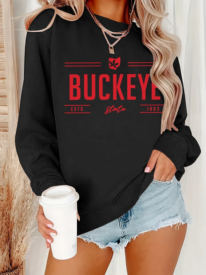 Women's Crew Neck Casual Pullover