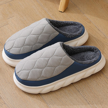 Men's Cotton Slippers For Indoor Warmth