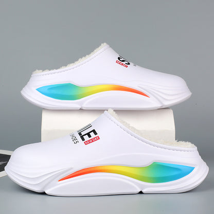 Men's Cold / Waterproof Non-slip Cotton Slippers