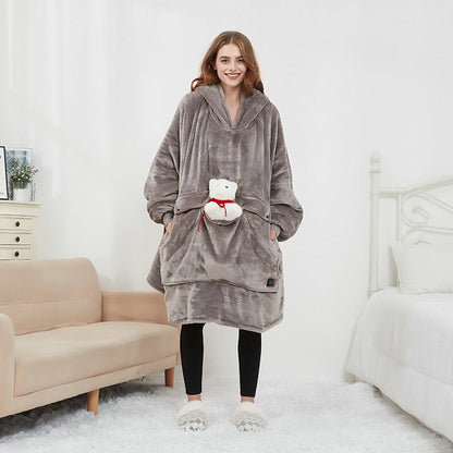 USB Heated Wearable Oversized Blanket