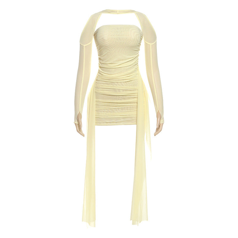 Women's Clothing Halter Dress Outfit