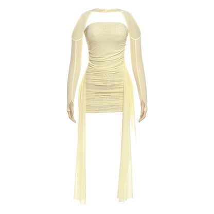 Women's Clothing Halter Dress Outfit