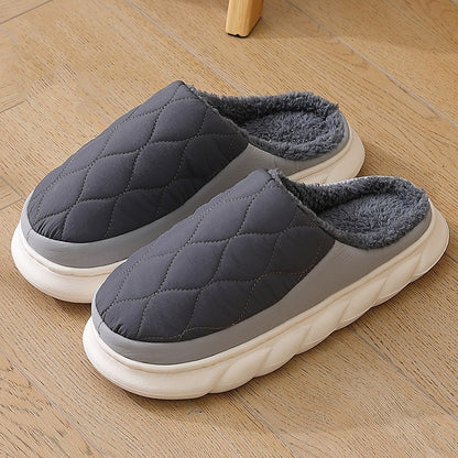 Men's Cotton Slippers For Indoor Warmth