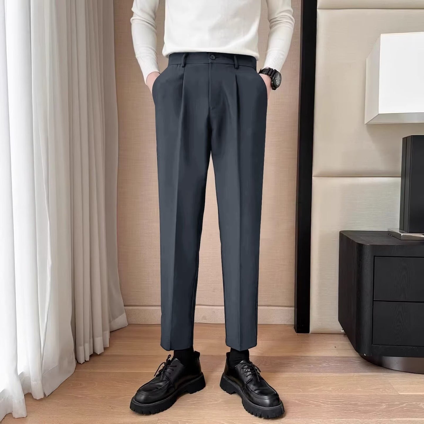 Straight Casual Pants