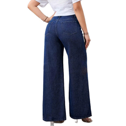 Women's Straight-leg Stretch Jeans