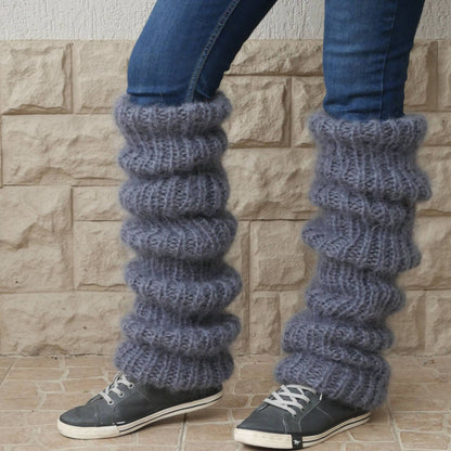 Women's Autumn And Winter Mohair Long Foot Socks