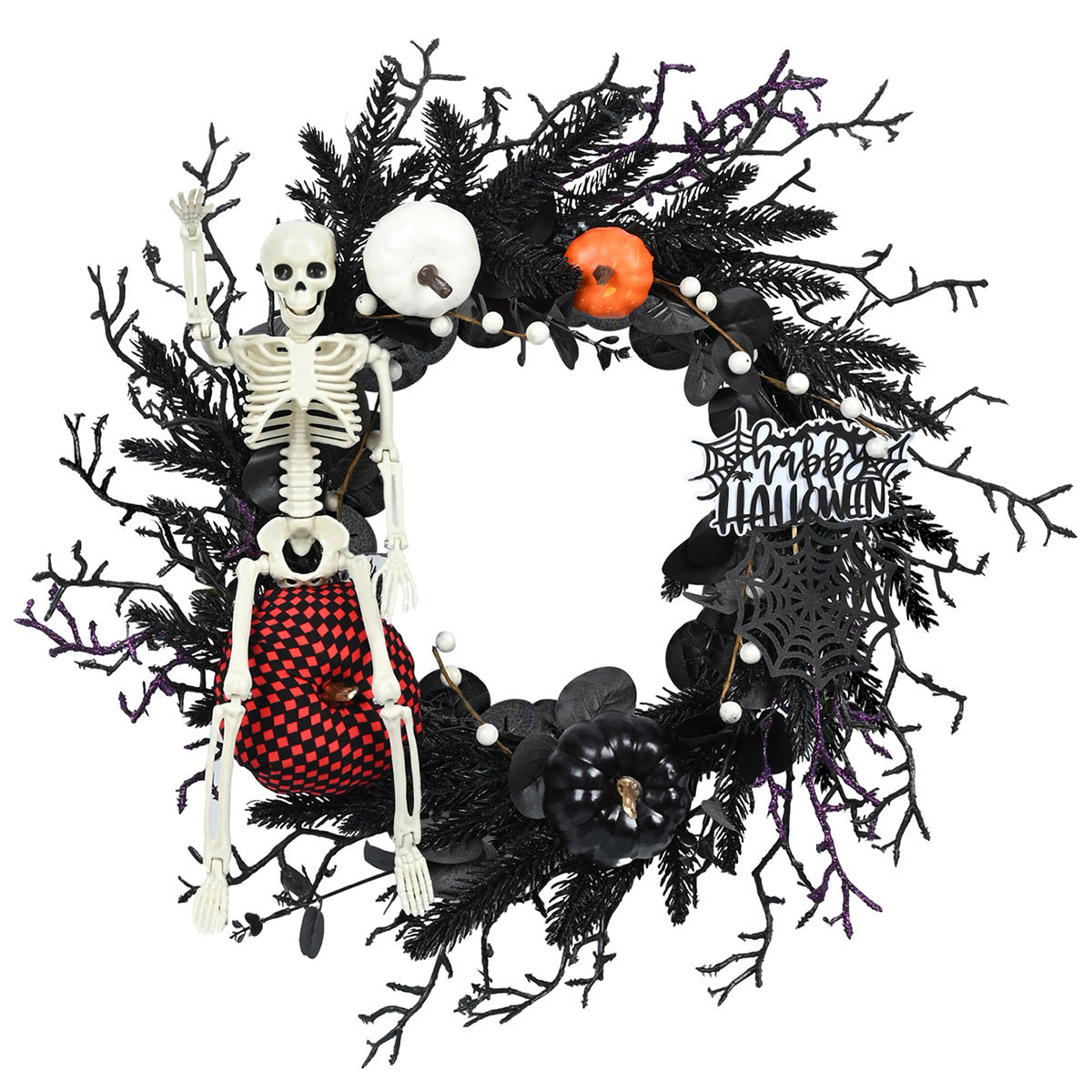 Halloween Wreath Decorations Pendant Door Decoration