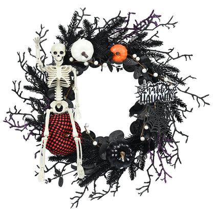 Halloween Wreath Decorations Pendant Door Decoration