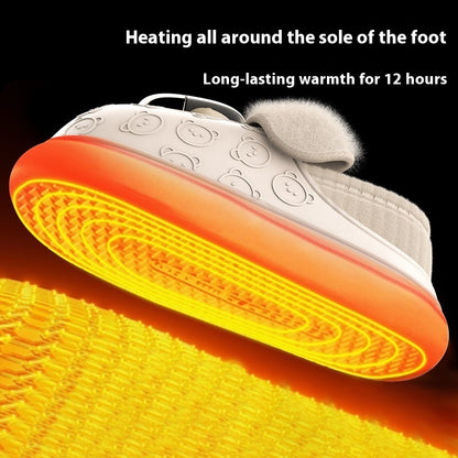 Couple's Electrothermal Rechargeable Winter Heating Shoes