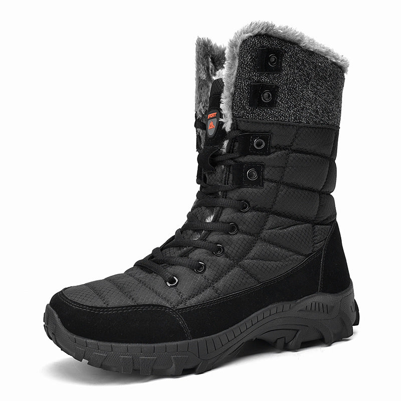 Northeast Plus Size Fleece Snow Boots