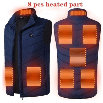 Heated Washable Usb Charging Electric Winter Vest