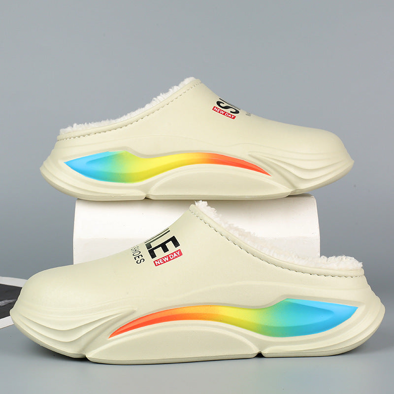 Men's Cold / Waterproof Non-slip Cotton Slippers