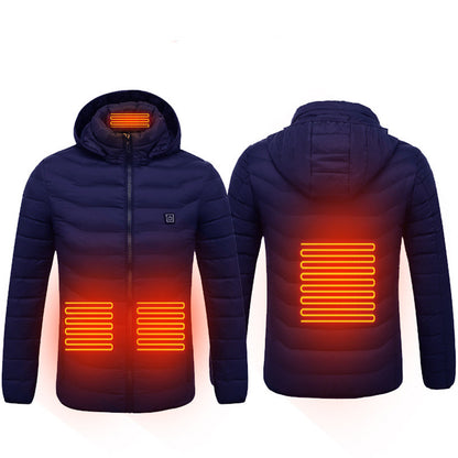 Winter USB Electric Cotton Heating Jacket