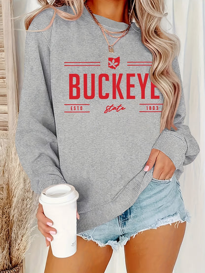 Women's Crew Neck Casual Pullover