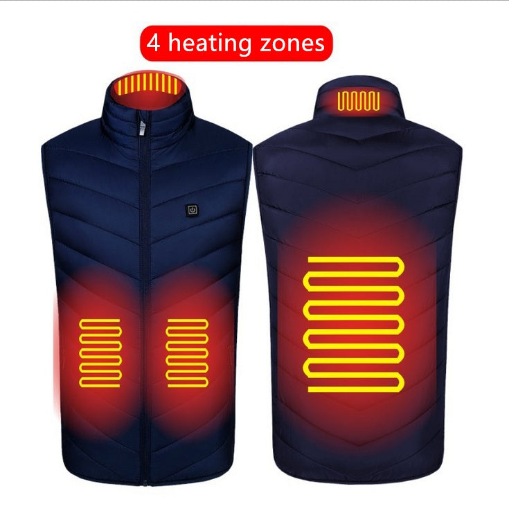 Heated Washable Usb Charging Electric Winter Vest