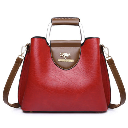 High-grade Soft Leather Shoulder Bag
