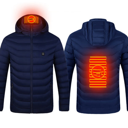 Winter USB Electric Cotton Heating Jacket