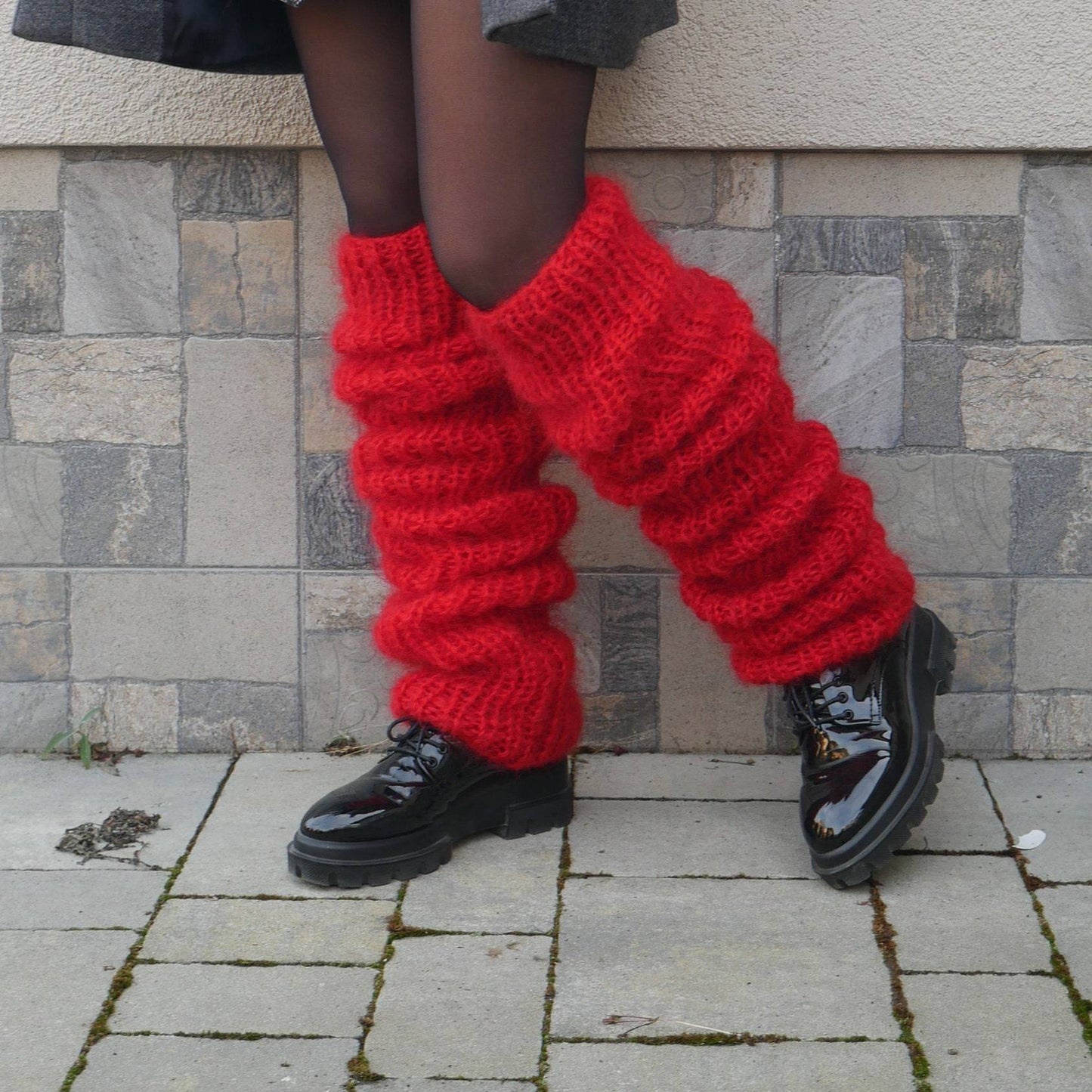 Women's Autumn And Winter Mohair Long Foot Socks