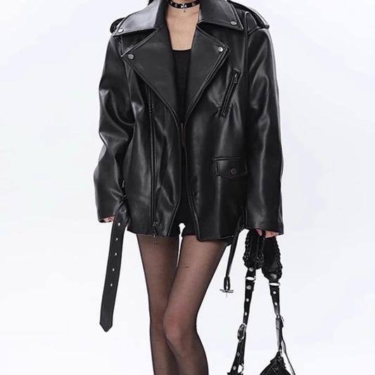 Women's Leather Coat