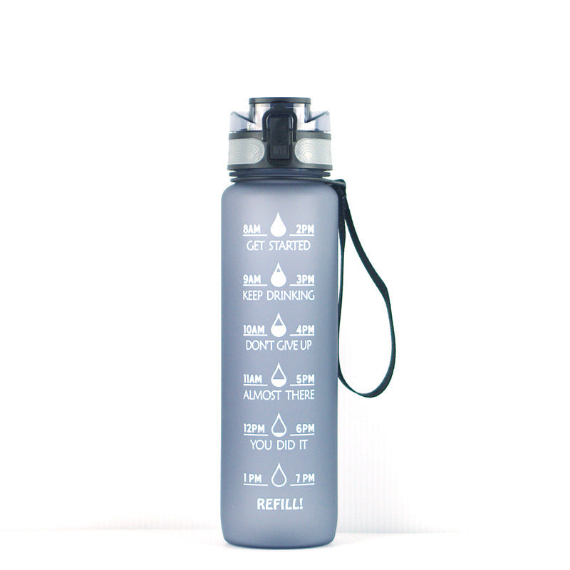 100ml Transparent Flask Free Infuser Sports Clear Water Bottle