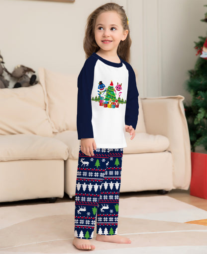Family Matching Long Sleeve Christmas Pajama Set