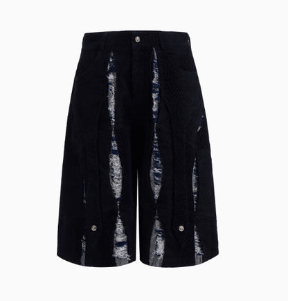 Scratch Snake Print Hooded Jacket