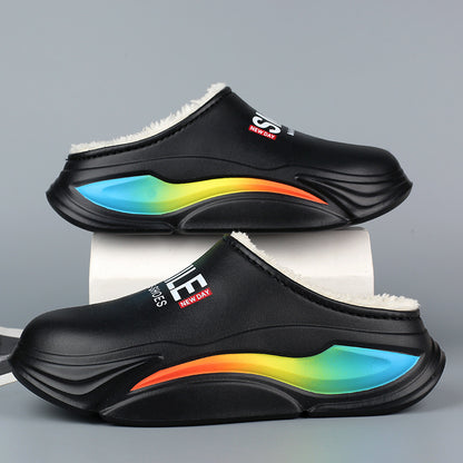 Men's Cold / Waterproof Non-slip Cotton Slippers