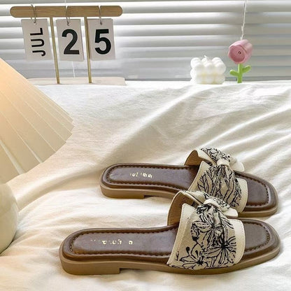 Women's Flat French Beach Outdoor Comfortable Slippers