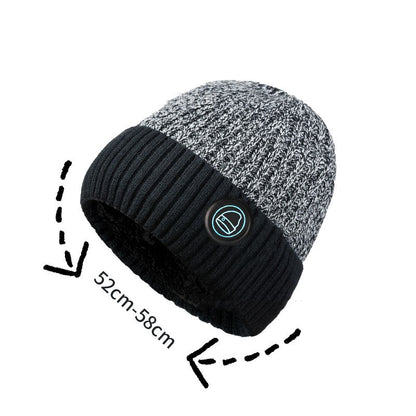 Winter Outdoors Ski Heating Fleece-lined Heating Cap