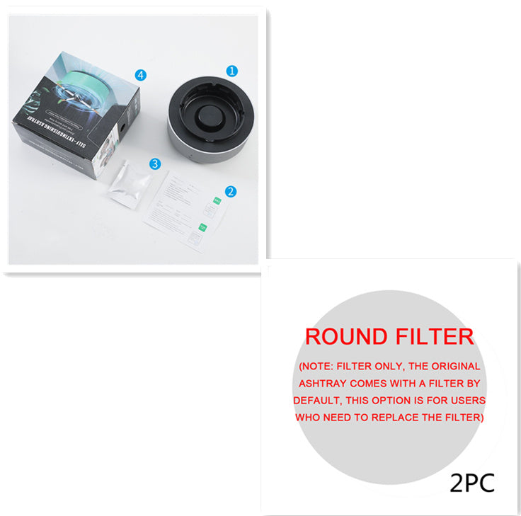 Smoke Removal  Automatic Air Purifier Ashtray Portable Gadget