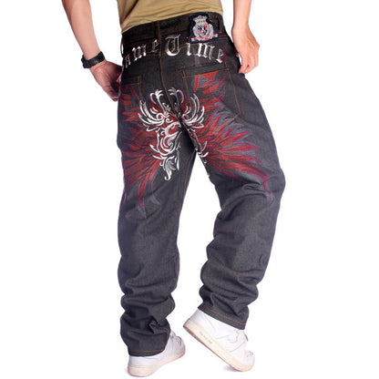 Men's Embroidery Hip Hop Jeans