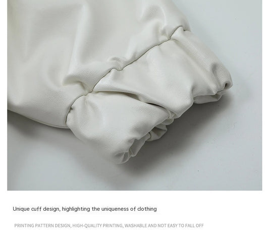 High Street Hot PU Leather Jacket Coat