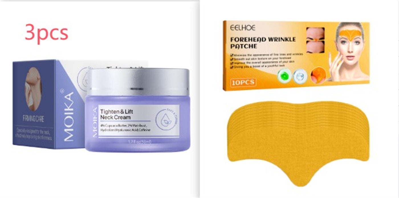 Neck Wrinkle Removal, Tightening, Firming, Fade Fine Lines, Anti-Aging Necklines, Lifting, Shaping Beauty Neck Cream