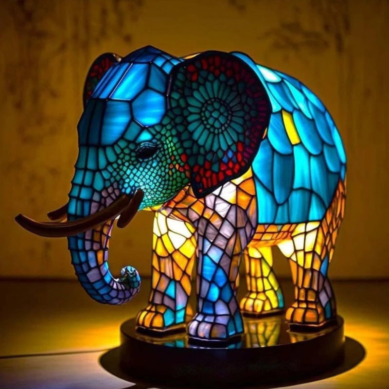 3D Colored Animal Light Desk Lamp Home Decoration