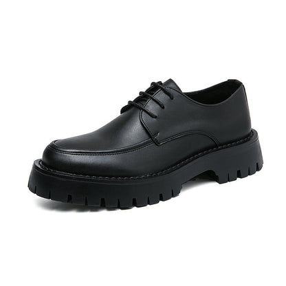 British Casual Lace Up Low Top Work Shoes